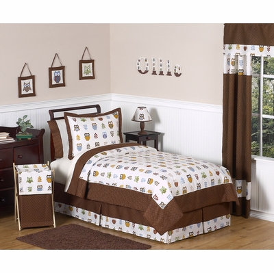Queen Bedding Curtain  on Owl Full Queen Bedding Collection Comforter Set   Townhouse Linens