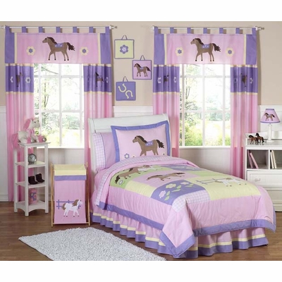 Queen Bedding Curtain  on Pony Full Queen Bedding Comforter Set   Townhouse Linens