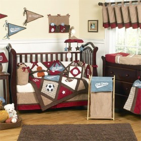 All Star Sports Baby Boy 9pc Crib Bedding Set by JoJo Designs